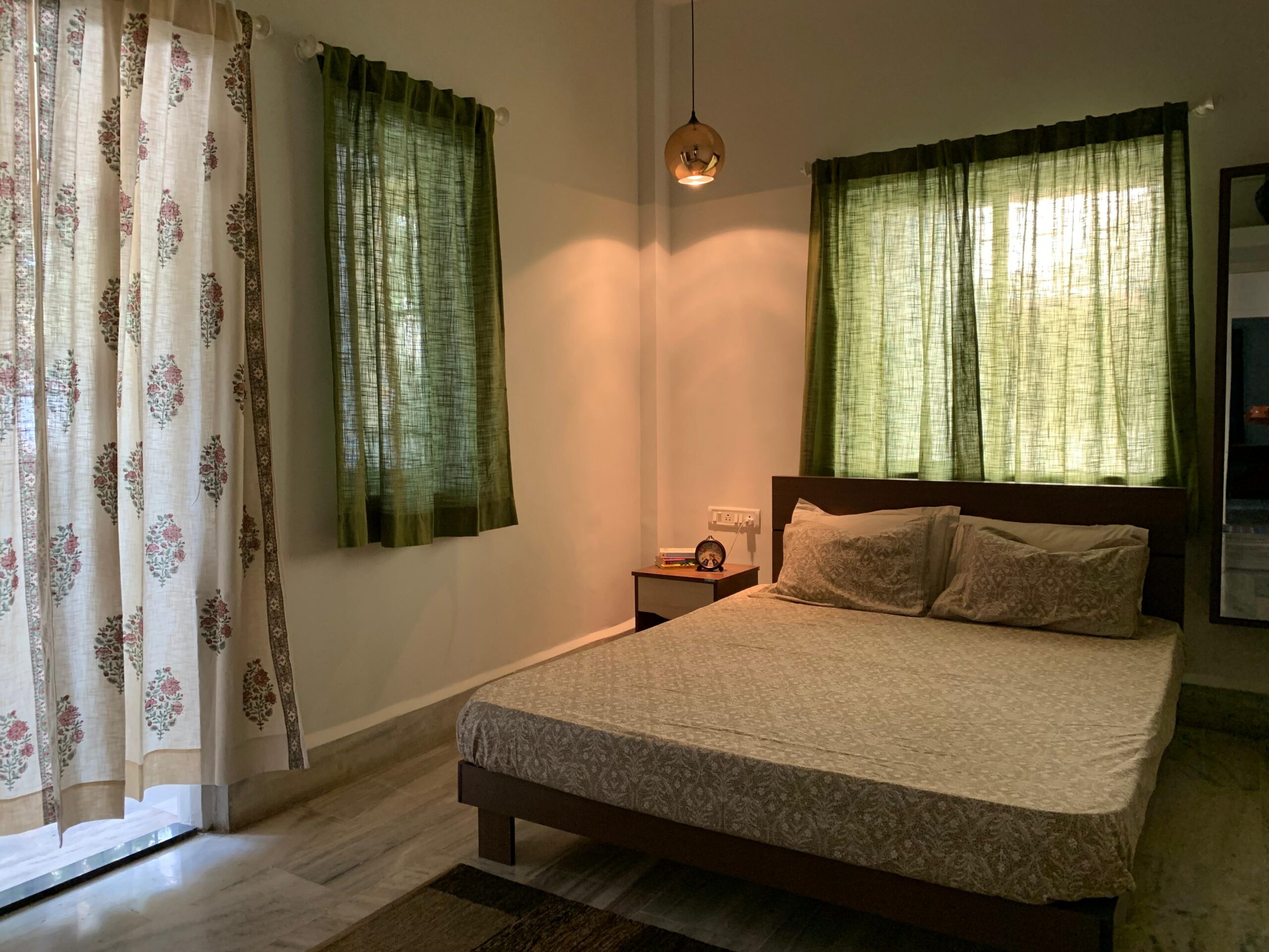 Comfortable modern bedroom designed for better sleep